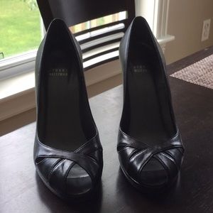 Stuart Weiztman Peep Toe Heels- Size 9